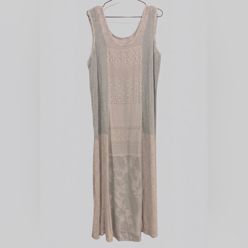 Citron Santa Monica Maxi Patchwork Dress